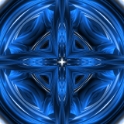 Cerulean Cross Large